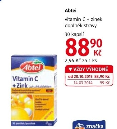Vitamin c zinek abtei
