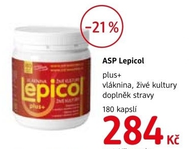 Doplnek stravy vlaknina plus lepicol