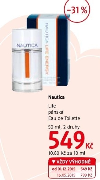 Toaletni voda panska life nautica