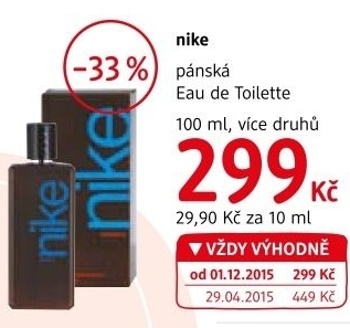 Toaletni voda panska nike