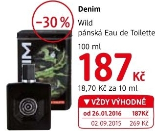 Toaletni voda panska wild denim