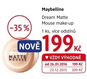 Make up dream matte mousse maybelline