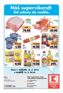 akční leták Kaufland 11.2.2016-17.2.2016