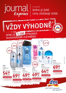 akční leták dm drogerie 10.2.2016-29.2.2016