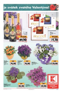akční leták Kaufland 11.2.2016-17.2.2016