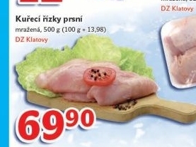 Kureci prsni rizky mrazene dz klatovy