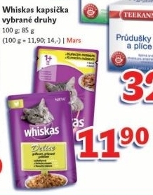Kapsicky pro kocky whiskas