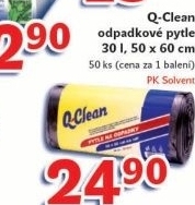 Pytle na odpadky 30 l q clean