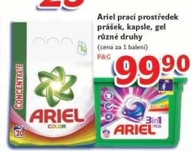 Praci prasek ariel