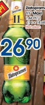 Pivo svetly lezak 11 zlatopramen