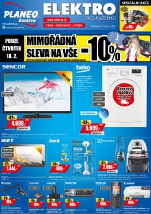 akční leták Planeo Elektro 17.2.2016-23.2.2016