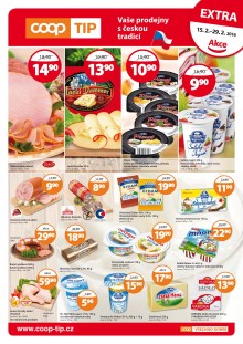 akční leták COOP 15.2.2016-28.2.2016
