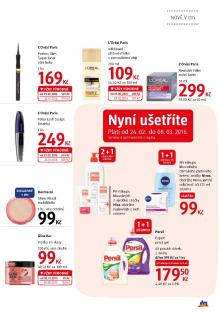 akční leták dm drogerie 24.2.2016-31.3.2016