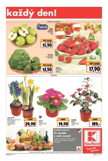 akční leták Kaufland 25.2.2016-2.3.2016