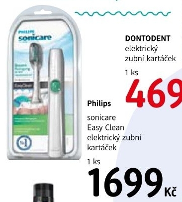 Elektricky zubni kartacek sonicare easy clean philips