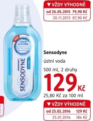 Ustni voda sensodyne