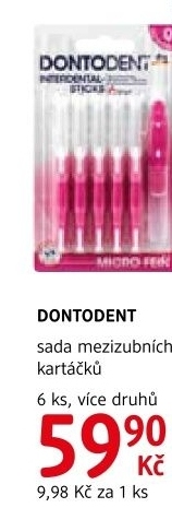 Kartacky mezizubni dontodent