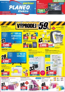 akční leták Planeo Elektro 2.3.2016-22.3.2016