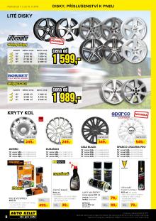 akční leták Auto Kelly 7.3.2016-10.4.2016
