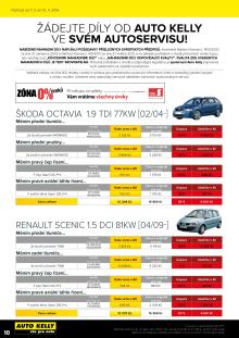 akční leták Auto Kelly 7.3.2016-10.4.2016