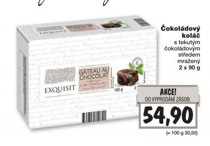 Koláč mražený Exquisit