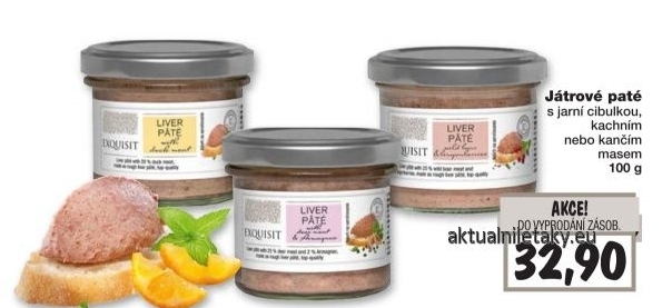 Paté játrové Exquisit