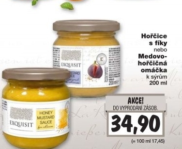 Hořčice s fíky Exquisit