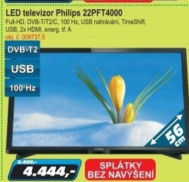 LED televizor Philips 22PFT4000 (56)