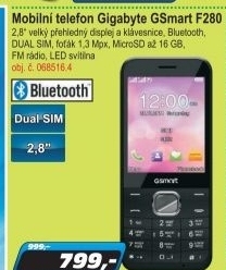 Mobilní telefon Gigabyte GSmart F280 Dual