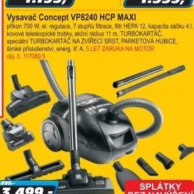 Vysavač Concept VP8240 HCP MAXI