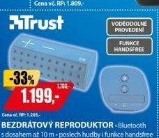20098 Deci BT repro voděodolný TRUST