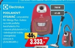 ZUSORIGWR+ VYSAVAČELECTROLUX