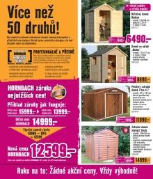 akční leták Hornbach 9.3.2016-30.11.2016