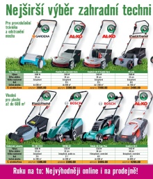 akční leták Hornbach 9.3.2016-30.11.2016