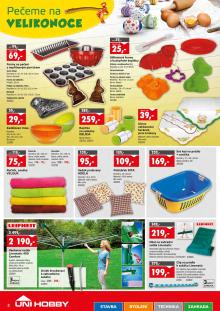 akční leták UNI HOBBY 10.3.2016-23.3.2016