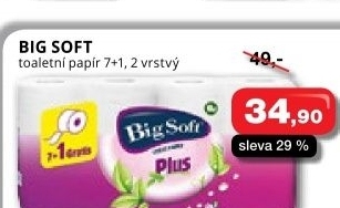 Toaletní papír 2vrstvý Big Soft