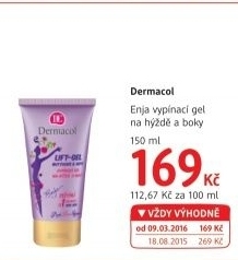 Vypínací gel na hýždě a boky Enja Lift-Gel Dermacol