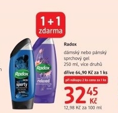 Sprchový gel Radox