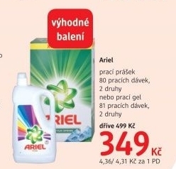 Prací prášek Ariel