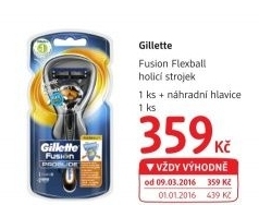Holicí strojek pánský Flexball Gillette Fusion Proglide