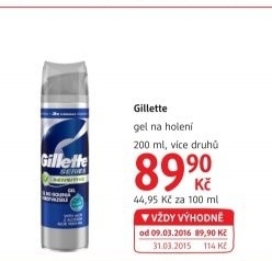 Gel na holení pánský Gillette