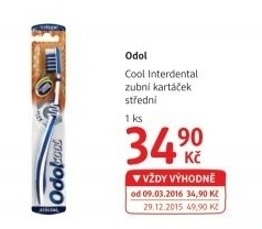 Kartáček na zuby Cool Interdental Odol