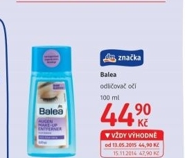 Odličovač očí Balea