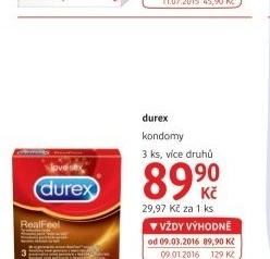 Kondomy Durex