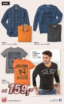 akční leták Kik textil 16.3.2016-15.4.2016