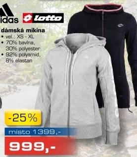 Dámská mikina Lotto