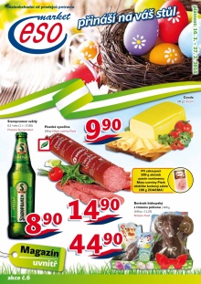 akční leták ESO MARKET 16.3.2016-27.3.2016