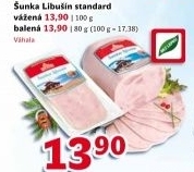 Šunka Libušín standard Váhala