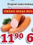 Klobása česká original Vodňanské kuře