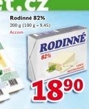 Máslo rodinné